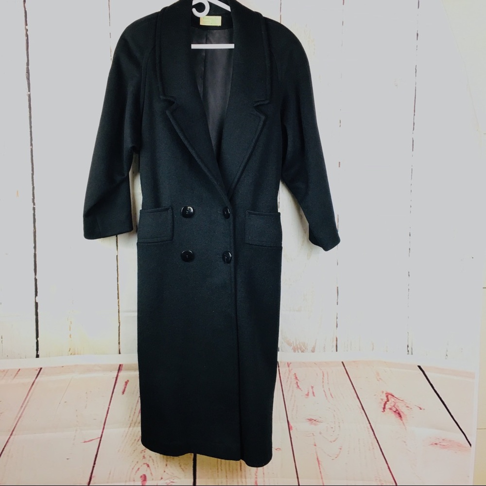 Fashion by Jill Black Wool Coat